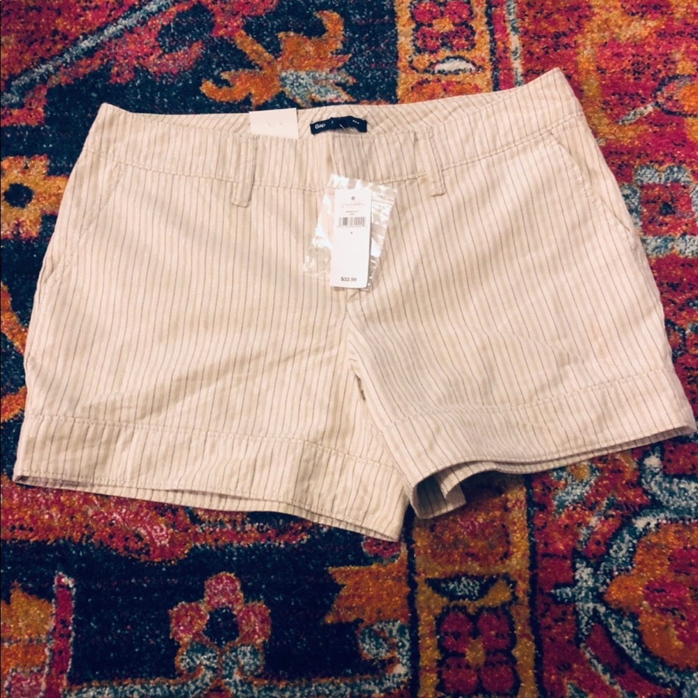 Brand new GAP striped shorts